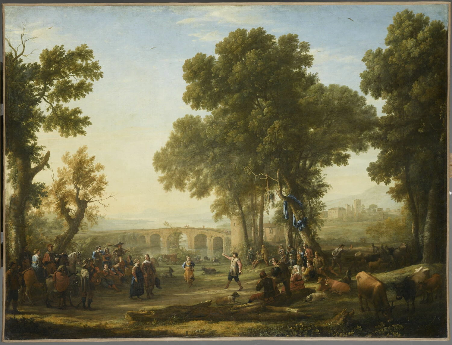 La festa del paese - Louvre, Parigi